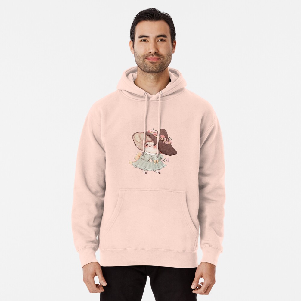 Cute Flower Mushroom Pullover Hoodie
