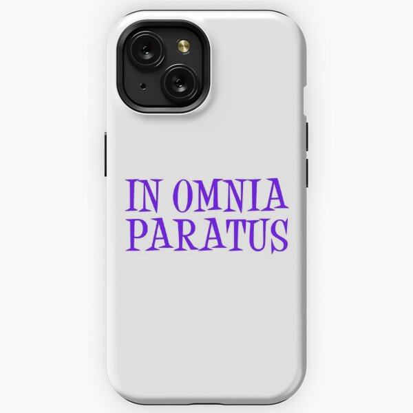 In Omnia Paratus iPhone Cases for Sale Redbubble