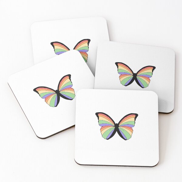 Item preview, Rainbow butterfly designed and sold by justsannex.