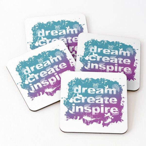 Item preview, Dream create inspire designed and sold by magenta-dream.