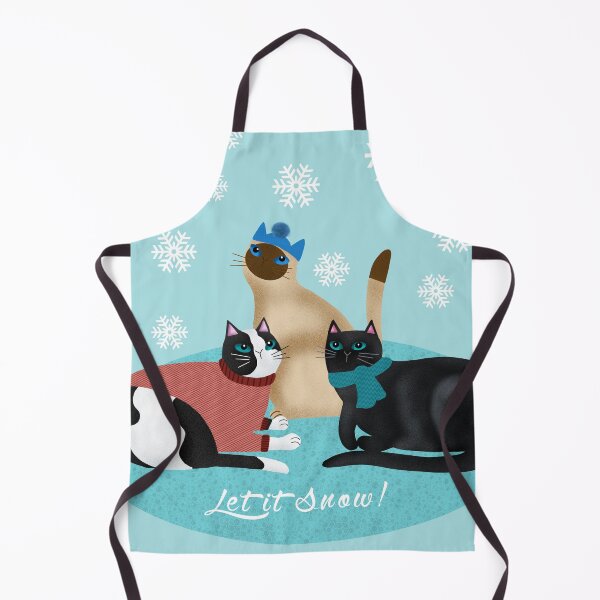 Item preview, Three cute cats dressed for winter designed and sold by Elizabeth Llewellyn.