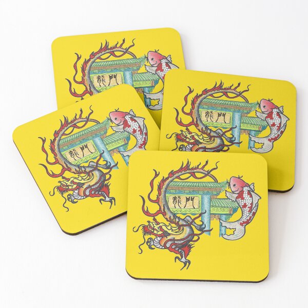 Item preview, Carp Leaps Over Dragon Gate Chinese Mythology Lunar New Year designed and sold by AliceXueTrp.