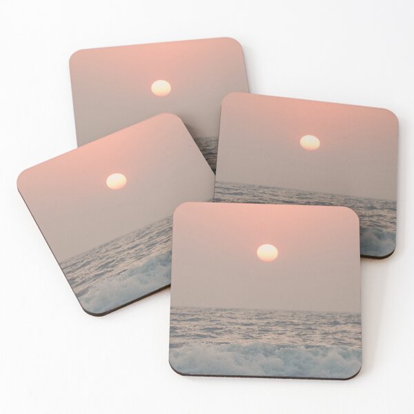 Item preview, Pink beach sunset designed and sold by victoria frost.