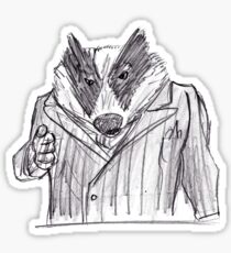 Badger (textless) Sticker