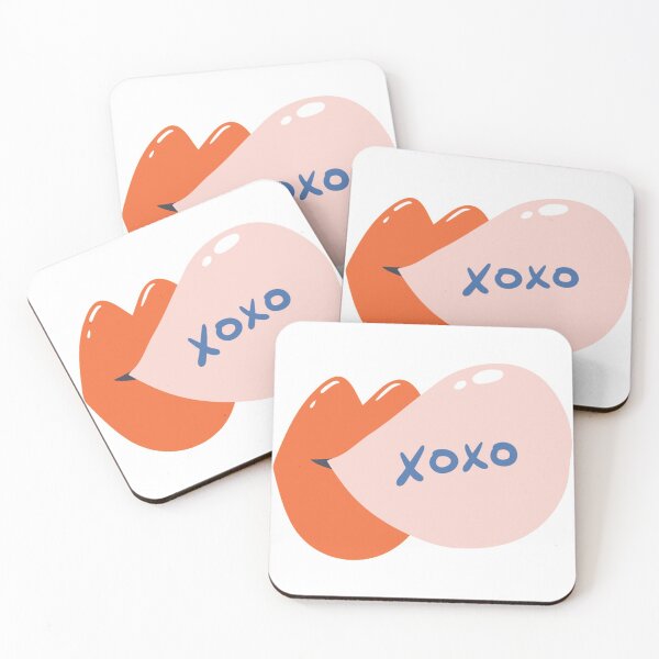 Item preview, Kiss smack xoxo romantic designed and sold by Cocodek.