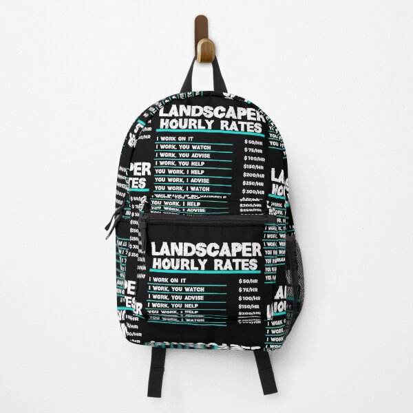 Item preview, Landscaper Hourly Rates ~ Funny Landscaper Gifts designed and sold by TeesYouWant.