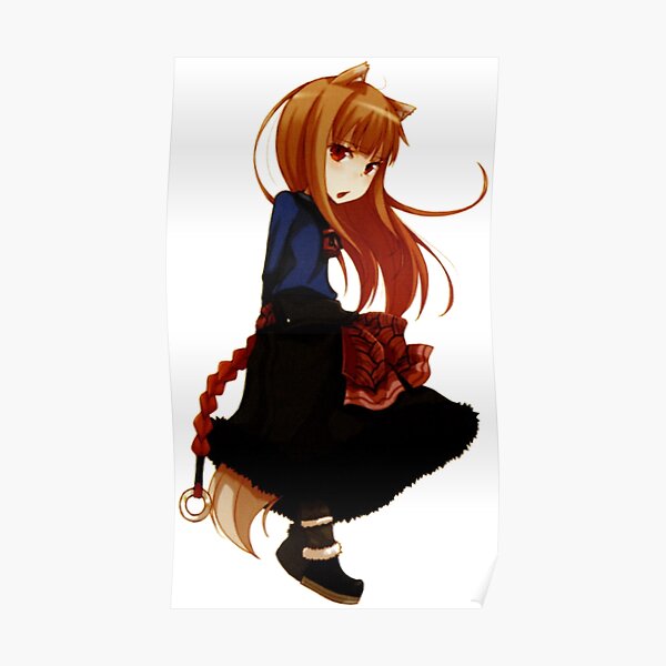 Horo Spice And Wolf Poster For Sale By Virael Redbubble