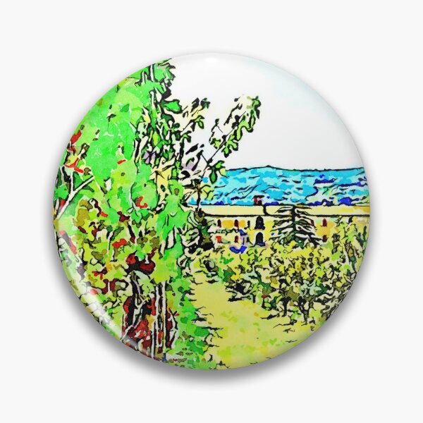 Item preview, Hortus Conclusus: vineyard and orchard with college designed and sold by Giuseppe Cocco.