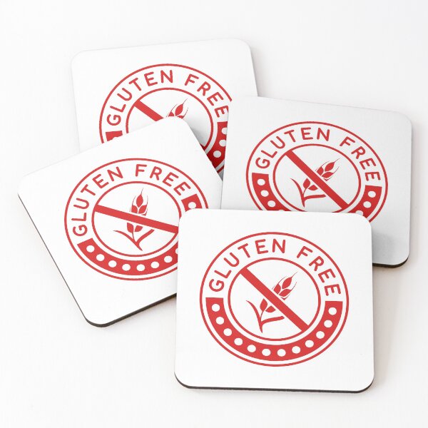 Item preview, Gluten Free Red Logo designed and sold by GlutenFreeTee.