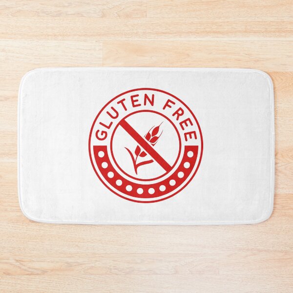 Item preview, Gluten Free Red Logo designed and sold by GlutenFreeTee.