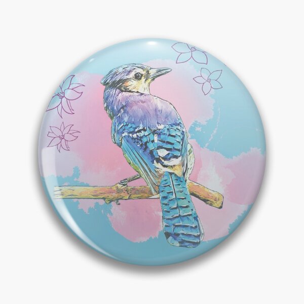 Item preview, Bird species Blue Jay designed and sold by RisingAir.