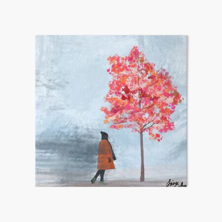 Somewhere only we know Art Board Print