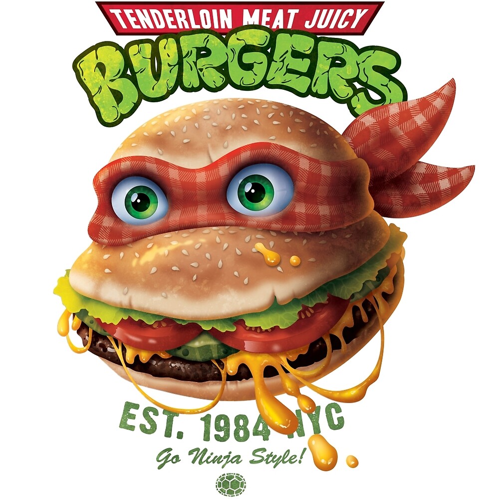 "Tenderloin Meat Juicy Burgers" by Rocky Davies Redbubble