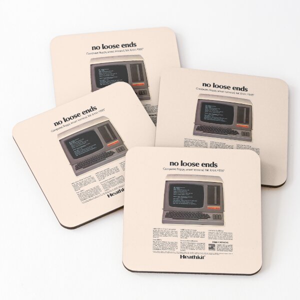 Item preview, COMPUTER TERMINAL ADVERT designed and sold by ThrowbackAds.