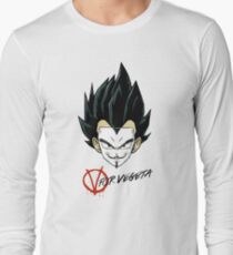 Camiseta de manga larga V para Vegeta