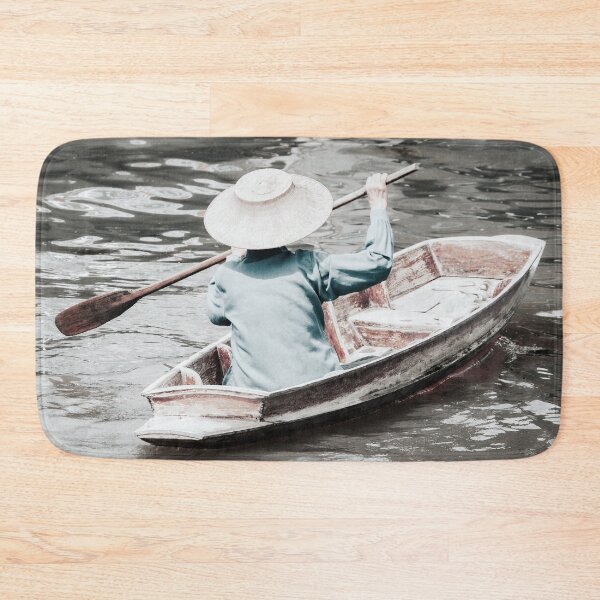 Item preview, Small Thai longtailboat in water ways near Bangkok designed and sold by Melissa Peltenburg.