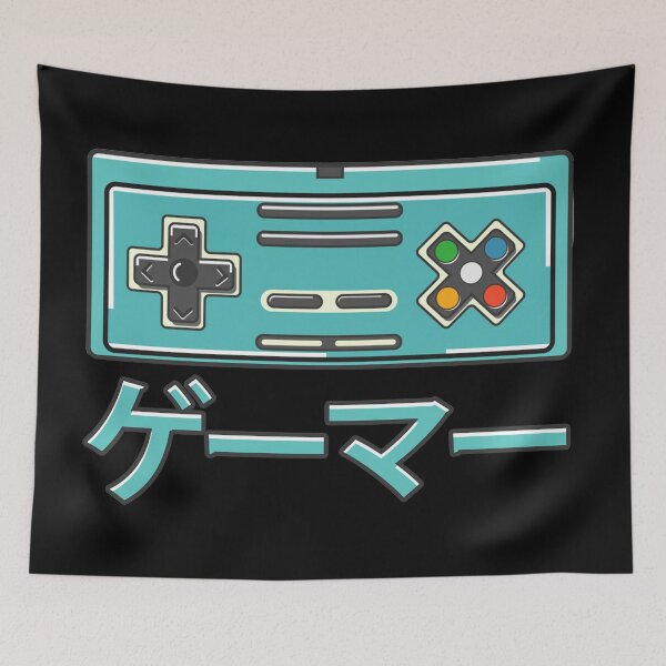 Artikelvorschau, Gamer VIntage Console Kanji entworfen und verkauft von EGIT.