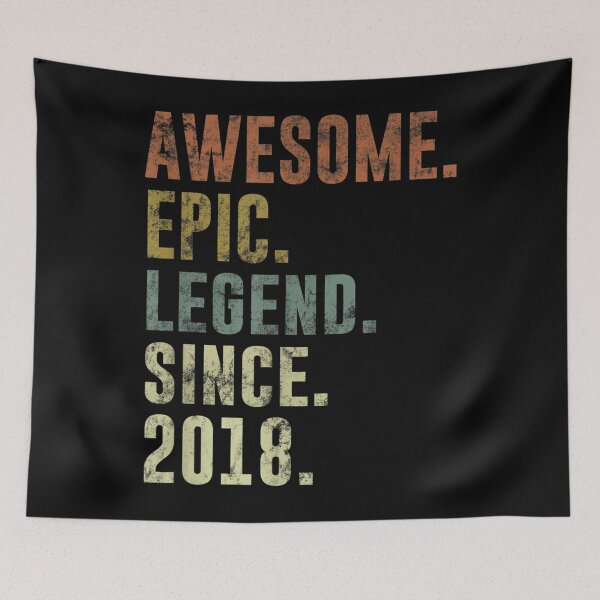 Item preview, Vintage 2018 of the Best Gift Idea For a 3YearOld in 2021 designed and sold by Alexanderhishop.