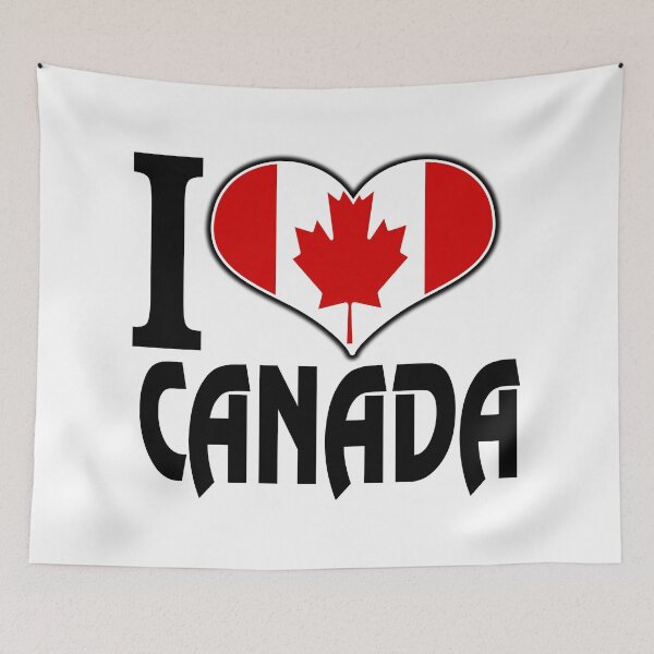 Item preview, I LOVE CANADA designed and sold by Printshophub.
