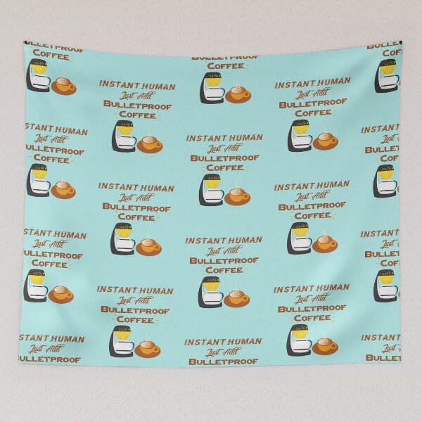 Item preview, Instant Human, just add Coffee designed and sold by KetoLove.