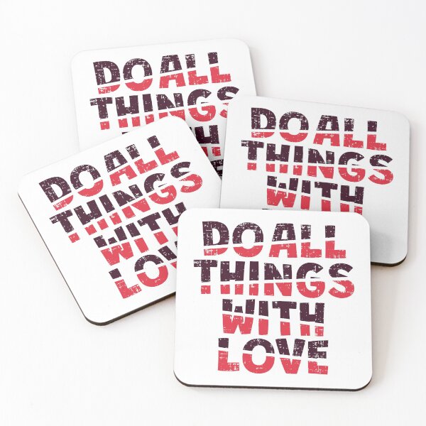 Item preview, Do All Things With Love designed and sold by Smart-Bee.