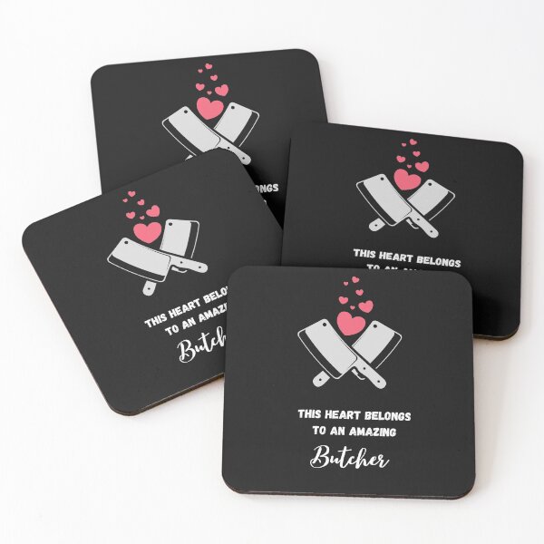 Item preview, This heart belongs to an amazing butcher, valentine hearts designed and sold by ApparelByGriph.