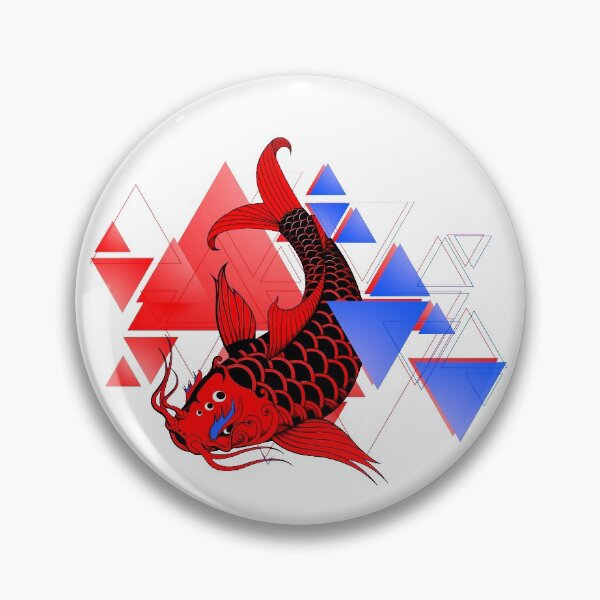 Artikelvorschau, Japanischer Koi-Fisch Vollfarbig entworfen und verkauft von MXanwar.