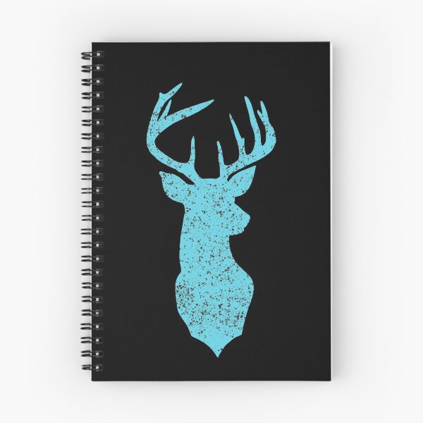 Item preview, Vintage stag in light blue designed and sold by Gerhanj.