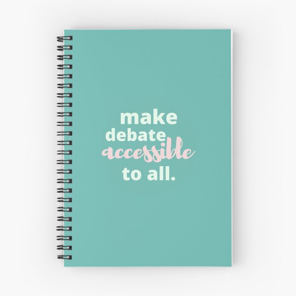 Item preview, make debate accessible to all designed and sold by BeyondResolved.