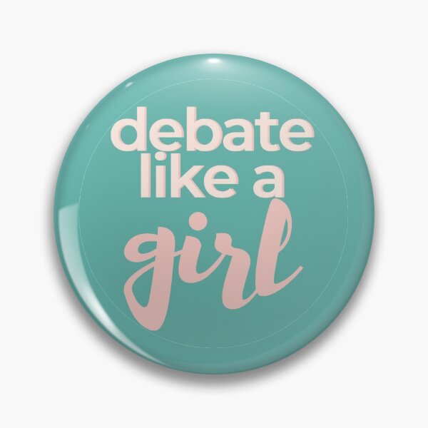 Item preview, debate like a girl designed and sold by BeyondResolved.