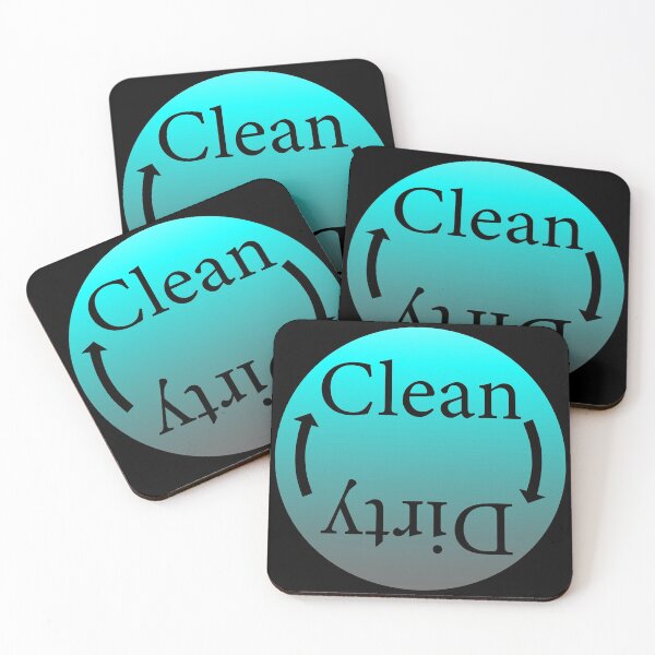 Item preview, Dishwasher "Clean/Dirty" Magnet designed and sold by Handstand365.