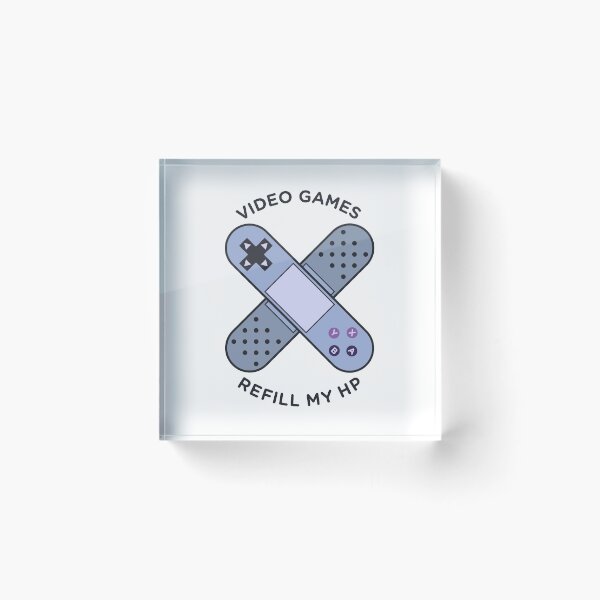 Item preview, Video Games Refill My HP (1990 variant) designed and sold by TriforceDad1984.