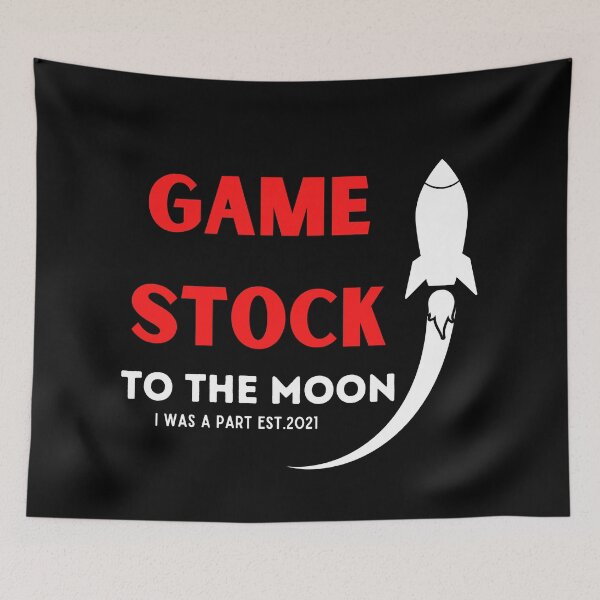Item preview, GME gamestonk stockmarket 2 designed and sold by Rainces.