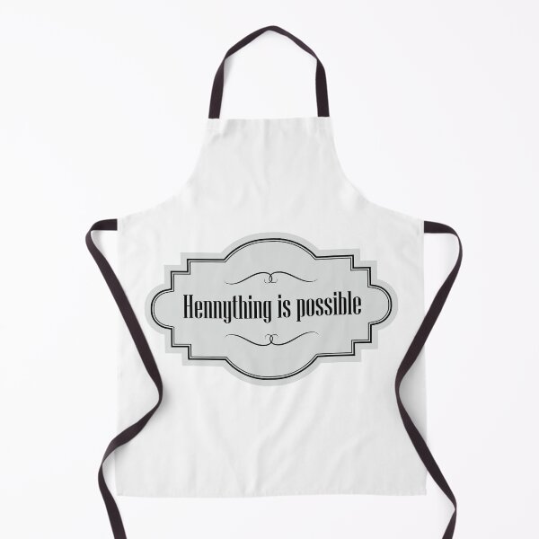 Item preview, Hennything is Possible - Light Grey designed and sold by BoldBadgerStore.