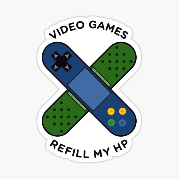Vista previa del artículo con la obra «Videojuegos Refill My HP (variante de 1996)», diseñado y vendido por TriforceDad1984.