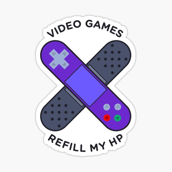 Vista previa del artículo con la obra «Videojuegos Recarga My HP (variante 2001)», diseñado y vendido por TriforceDad1984.