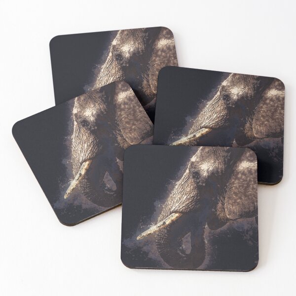 Item preview, Africa's Big Five - #3 of 5 - Matriarch Elephant Portrait designed and sold by wazoosi.