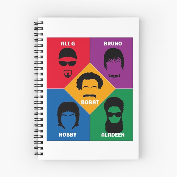 Item preview, Sacha Baron Cohen Characters designed and sold by BlimeyPrints.