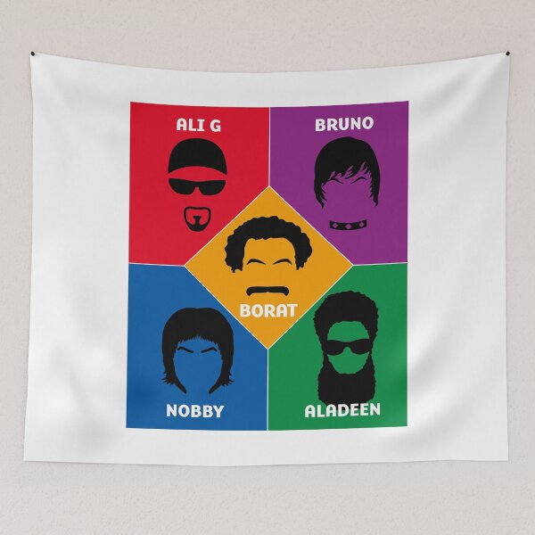 Item preview, Sacha Baron Cohen Characters designed and sold by BlimeyPrints.