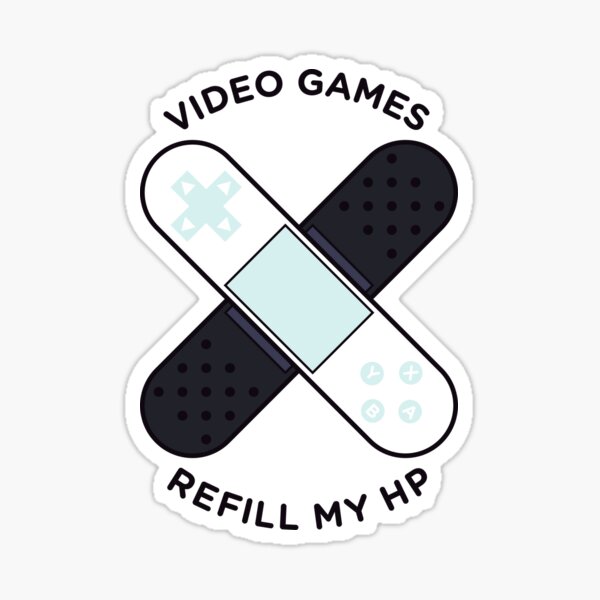 Vista previa del artículo con la obra «Videojuegos Refill My HP (variante de 2006)», diseñado y vendido por TriforceDad1984.