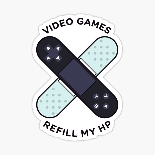 Vista previa del artículo con la obra «Videojuegos Refill My HP (variante de 2012)», diseñado y vendido por TriforceDad1984.