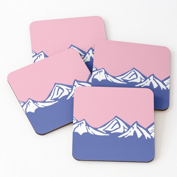 Item preview, Blue Pink Mountain designed and sold by EcruCloud.