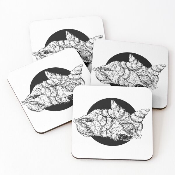 Item preview, Seashells abstract designed and sold by Marnek.