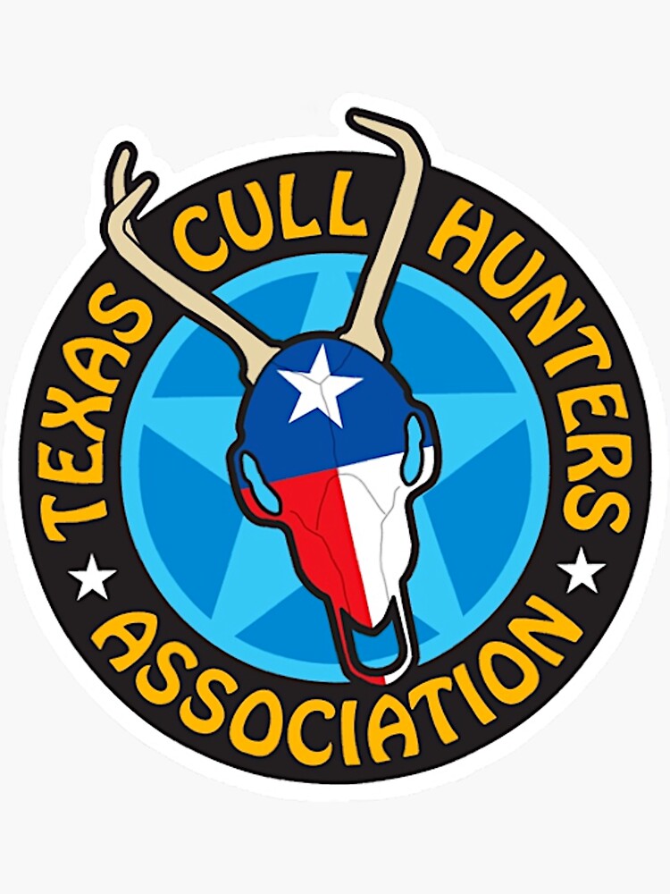 "TEXAS CULL HUNTERS ASSOCIATION" Sticker for Sale by TxCullHunters