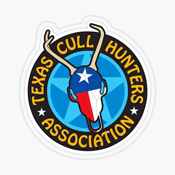 TEXAS CULL HUNTERS ASSOCIATION Transparent Sticker