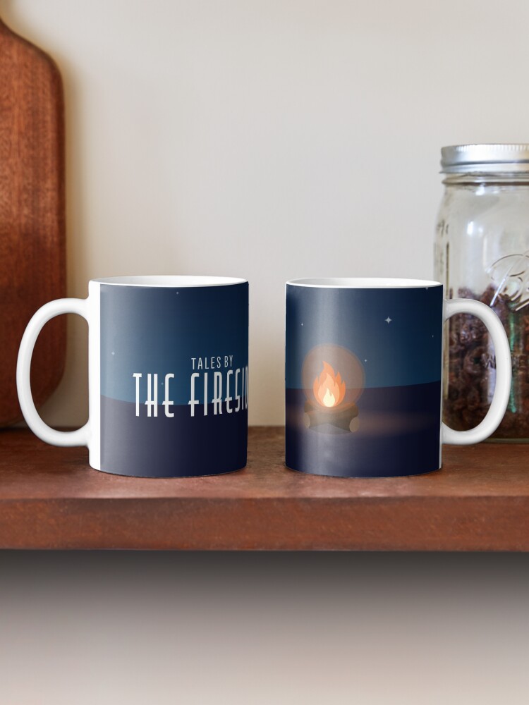 Alternate view of Fireside Landscape Mug