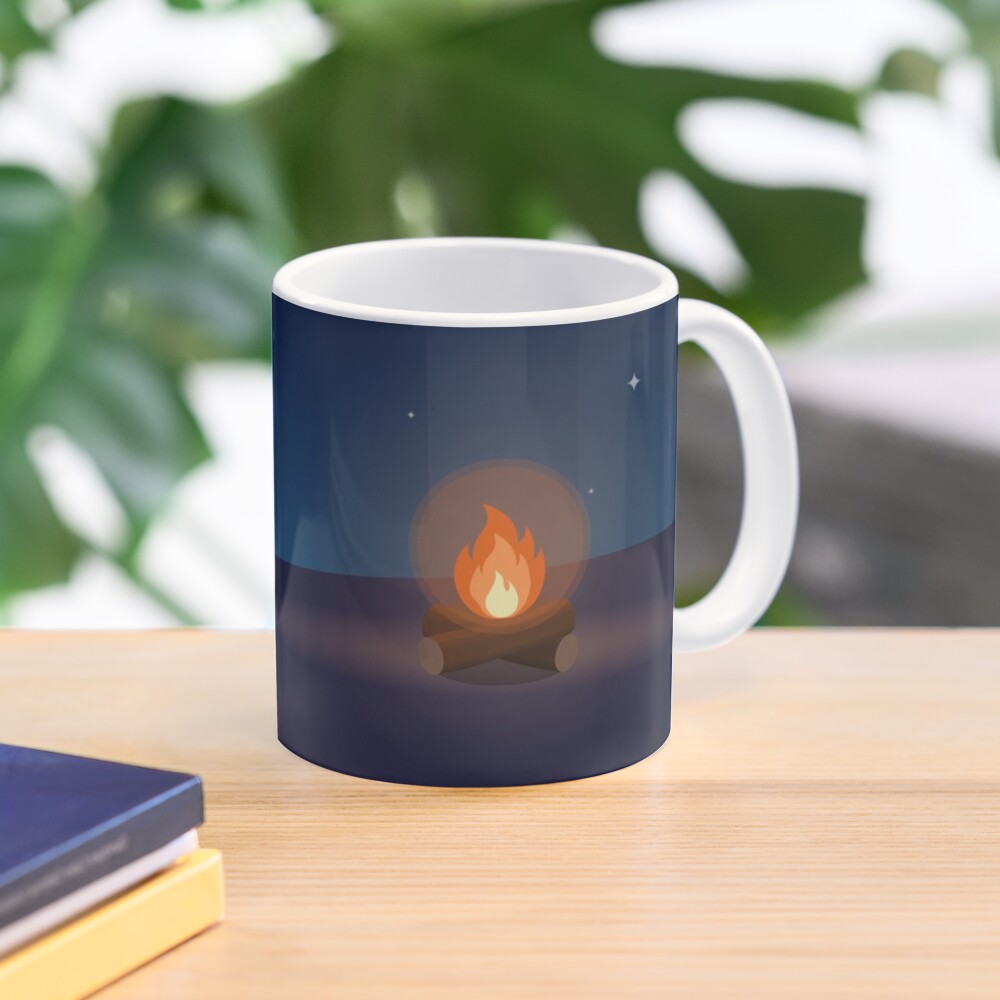 Fireside Landscape Mug