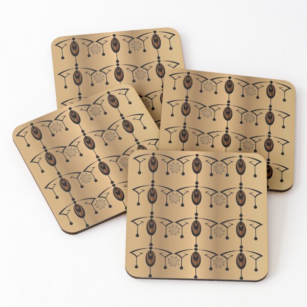 Item preview, abstract decorative vintage pattern designed and sold by ErhanArt.