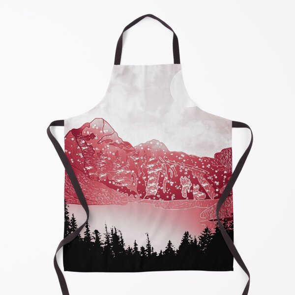 Item preview, Red landcspe designed and sold by Catherine Milchard.