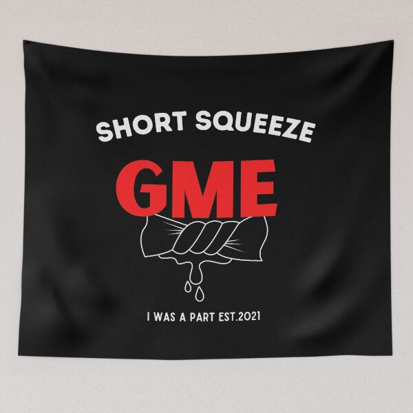 Item preview, GME gamestonk stockmarket short squeeze designed and sold by Rainces.